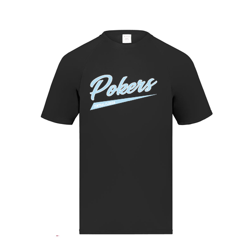 [2790.080.S-LOGO2] Men's Smooth Sport T-Shirt (Adult S, Black, Logo 2)