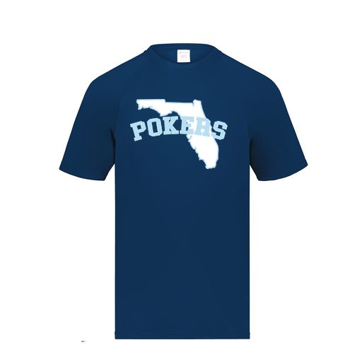 [2790.065.S-LOGO1] Men's Smooth Sport T-Shirt (Adult S, Navy, Logo 1)