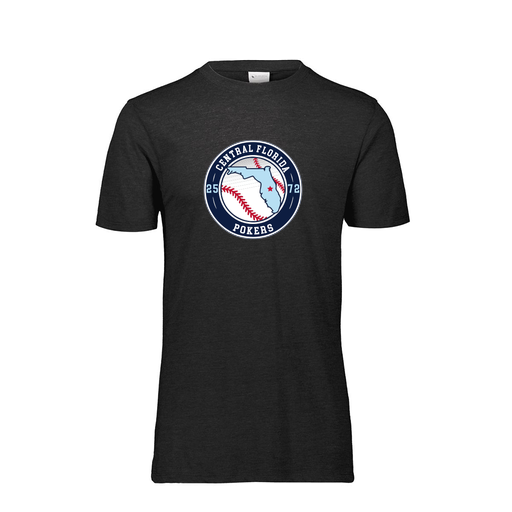 [FTSCUBBK-AS-LOGO3] Decker Men's Tri-Blend T-Shirt - Short Sleeve (Adult S, Black, Logo 3)