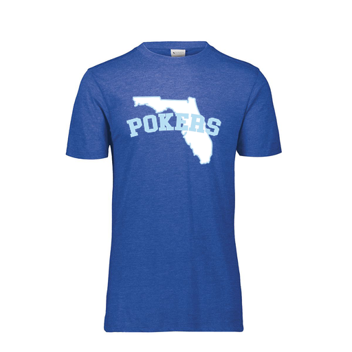 [FTSCUBNV-AS-LOGO1] Decker Men's Tri-Blend T-Shirt - Short Sleeve (Adult S, Navy, Logo 1)