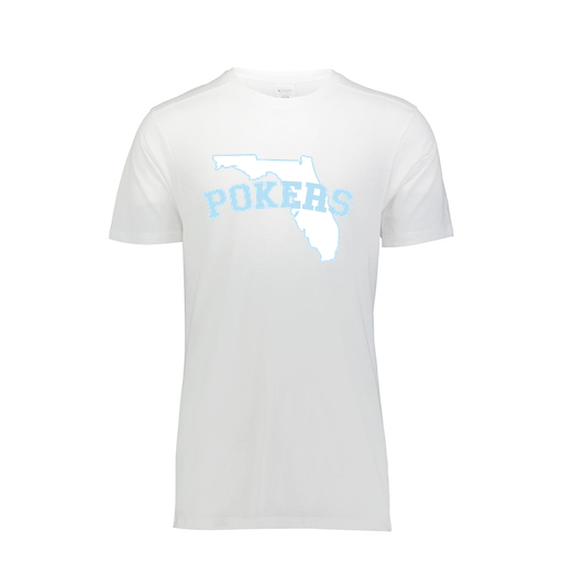 [FTSCUBWH-YS-LOGO1] Decker Youth Tri-Blend T-Shirt - Short Sleeve (Youth S, White, Logo 1)