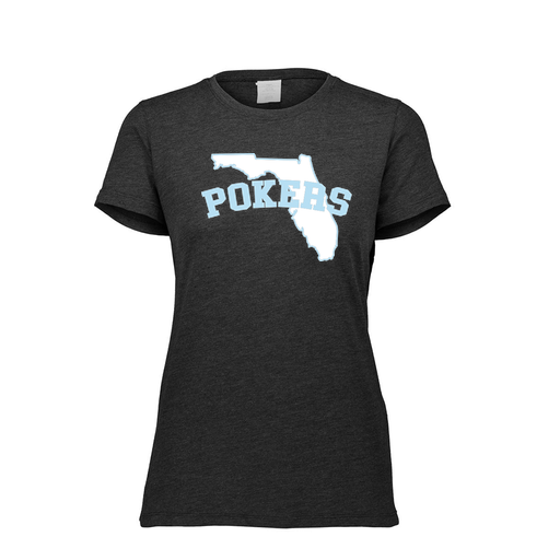 [FTSCUBBK-FAXS-LOGO1] Decker Women's Tri-Blend T-Shirt - Short Sleeve (Female Adult XS, Black, Logo 1)