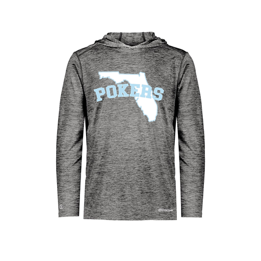 [FOLHCGBK-YS-LOGO1] Decker Youth Charge Hoodie (Youth S, Black, Logo 1)