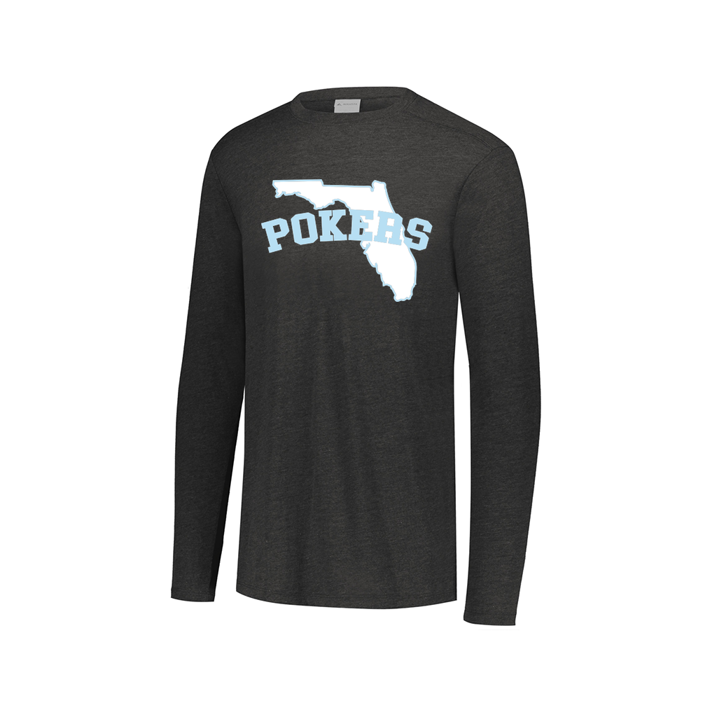 Decker Men's Tri-Blend T-Shirt - Long Sleeve