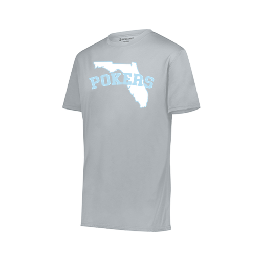 [222819.099.XXS-LOGO1] Youth Movement Dri Fit Shirt (Youth XXS, Silver, Logo 1)