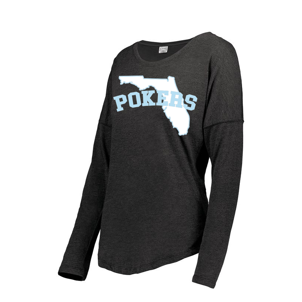 Decker Women's Tri-Blend T-Shirt - Long Sleeve