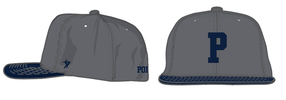 CF Pokers - Grey P Hat